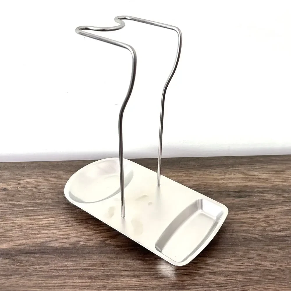 Stainless Steel Spoon Rest and Pan Lid Rest - Used - Good Condition